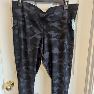 Ideology Black Camouflage Leggings